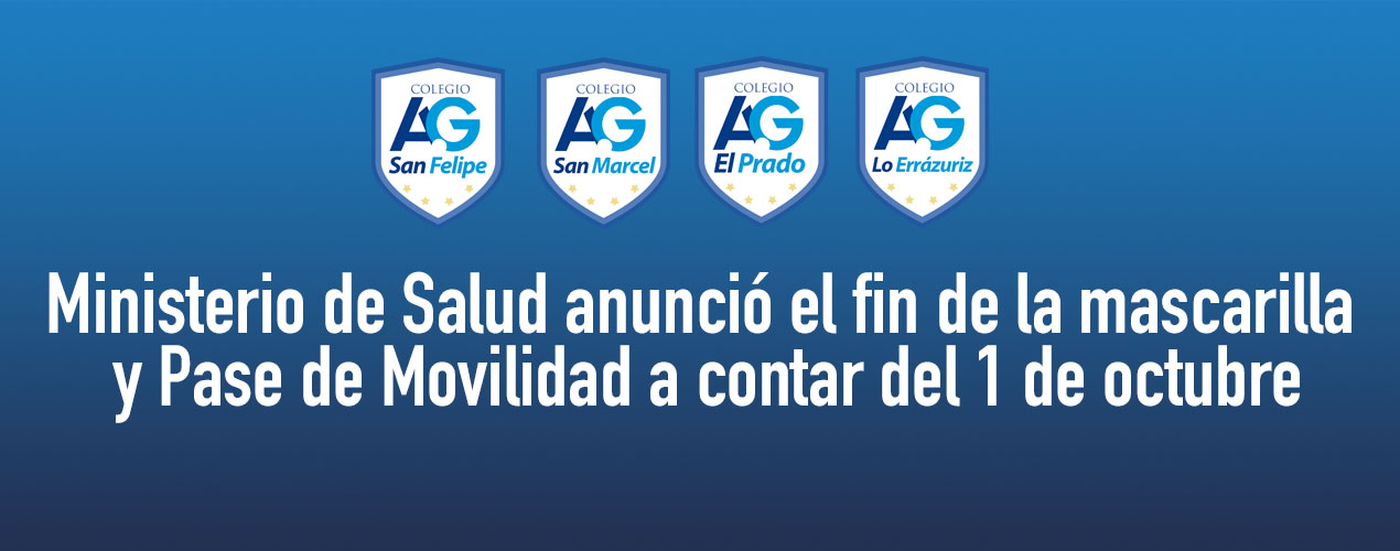 Ministerio de Salud anunció el fin de la mascarilla y Pase de Movilidad a contar del 1 de octubre